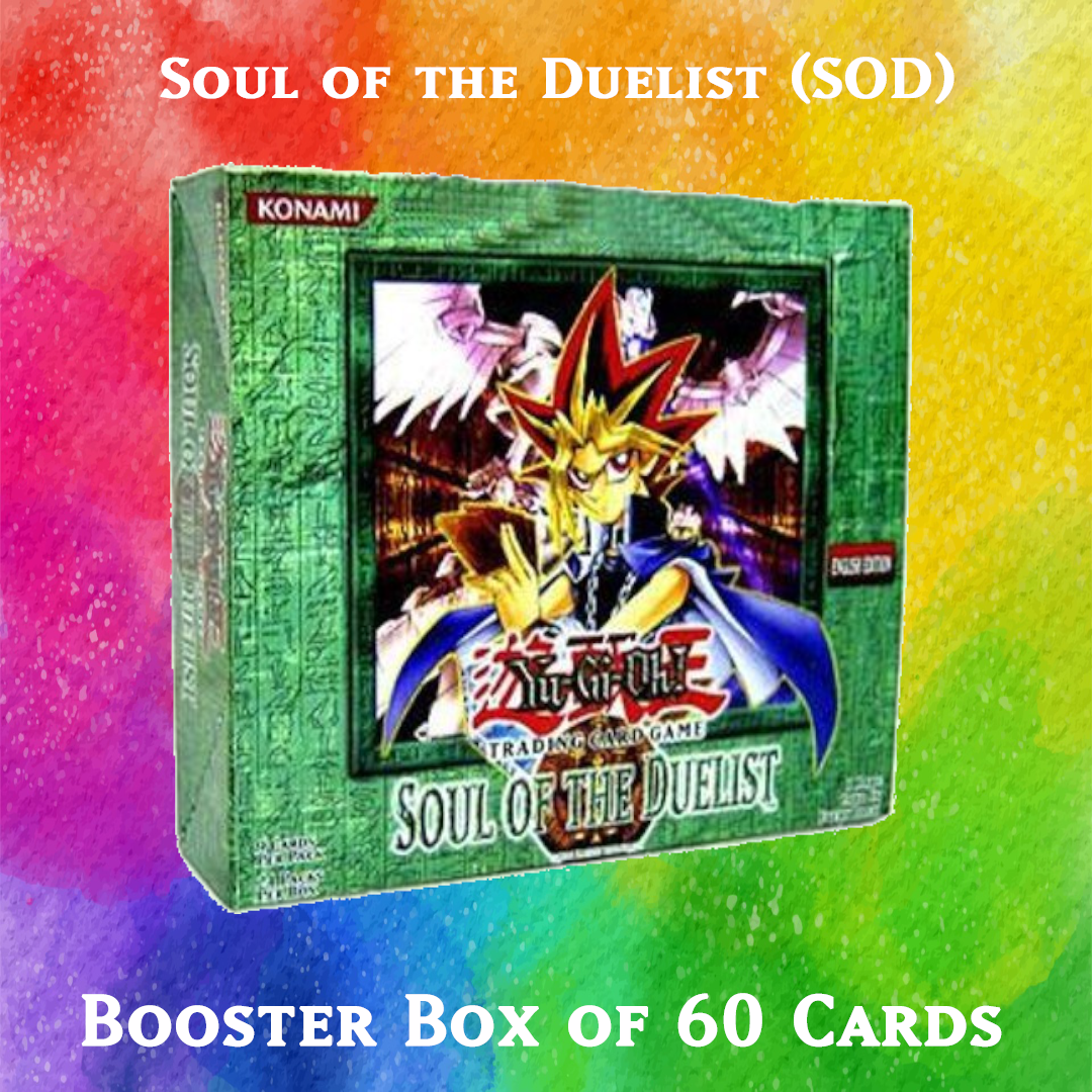 Yugioh Orica - Soul of the Duelist (SOD) Pack of 60 anime cards Yugioh Orica Vintage Yugioh Orica - Soul of the Duelist (SOD) Pack of 60 anime cards Yugioh Orica Vintage