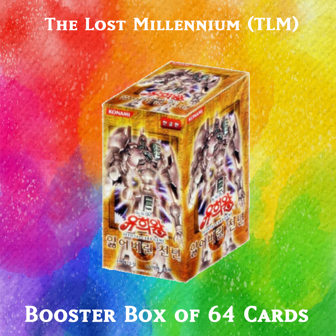 Yugioh Orica - The Lost Millennium (TLM) Pack of 64 anime cards Yugioh Orica Vintage Yugioh Orica - The Lost Millennium (TLM) Pack of 64 anime cards Yugioh Orica Vintage
