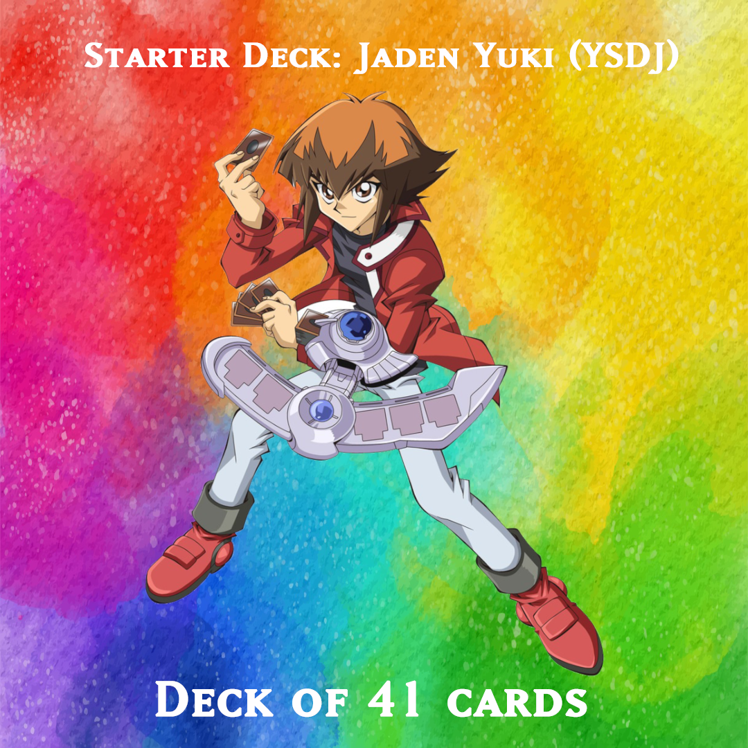 Yugioh Orica - Starter Deck: Jaden Yuki (YSDJ) - 41 anime cards Yugioh Orica Vintage Yugioh Orica - Starter Deck: Jaden Yuki (YSDJ) - 41 anime cards Yugioh Orica Vintage