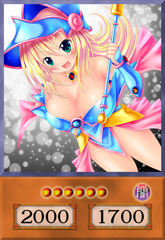 Set #20  Sexy Dark Magician Girl (Anime Art) - Yugioh Orica