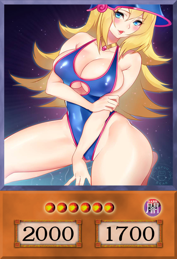 Set #22  Sexy Dark Magician Girl (Anime Art) - Yugioh Orica