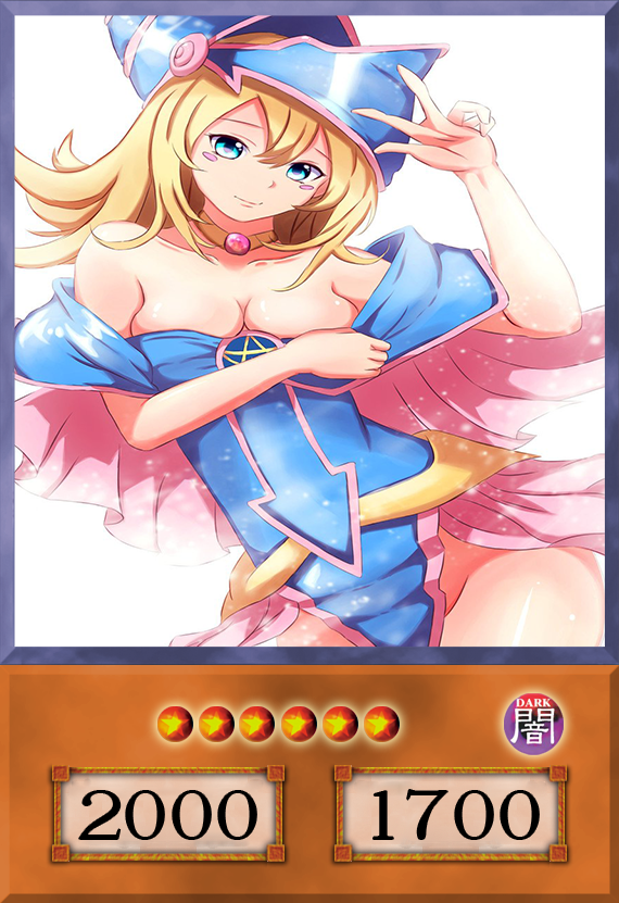 Set #24  Sexy Dark Magician Girl (Anime Art) - Yugioh Orica