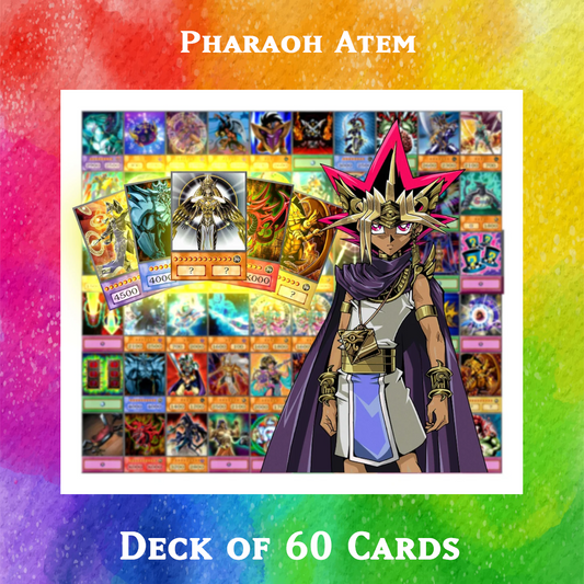 Pharaoh Atem deck of 60 anime cards - Yugioh Orica