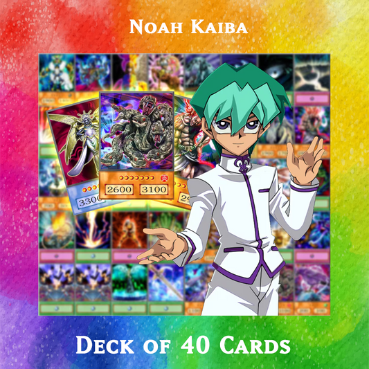 Noah Kaiba deck of 40 anime cards - Yugioh Orica