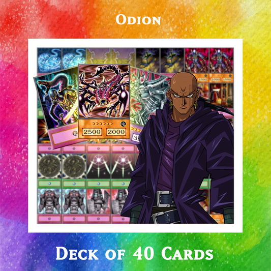 Odion deck of 40 anime cards - Yugioh Orica