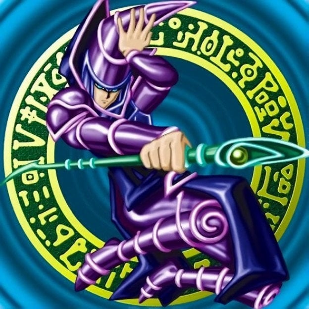 Dark Magician (Set#1) - 4x Holo Magnets