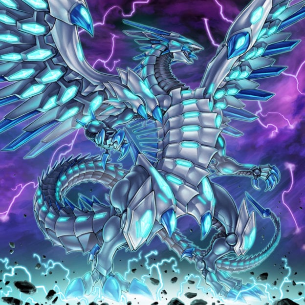 Blue-Eyes White Dragon (Set#4) - 4x Holo Magnets