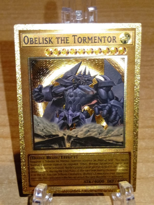 018 - Obelisk the Tormentor - Golden Foil