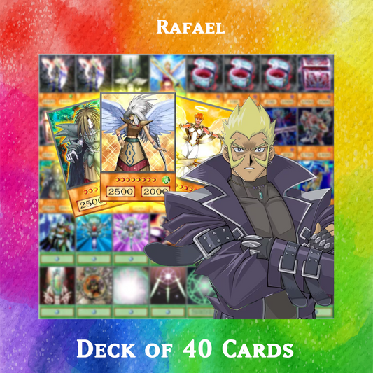 Rafael deck of 40 anime cards - Yugioh Orica