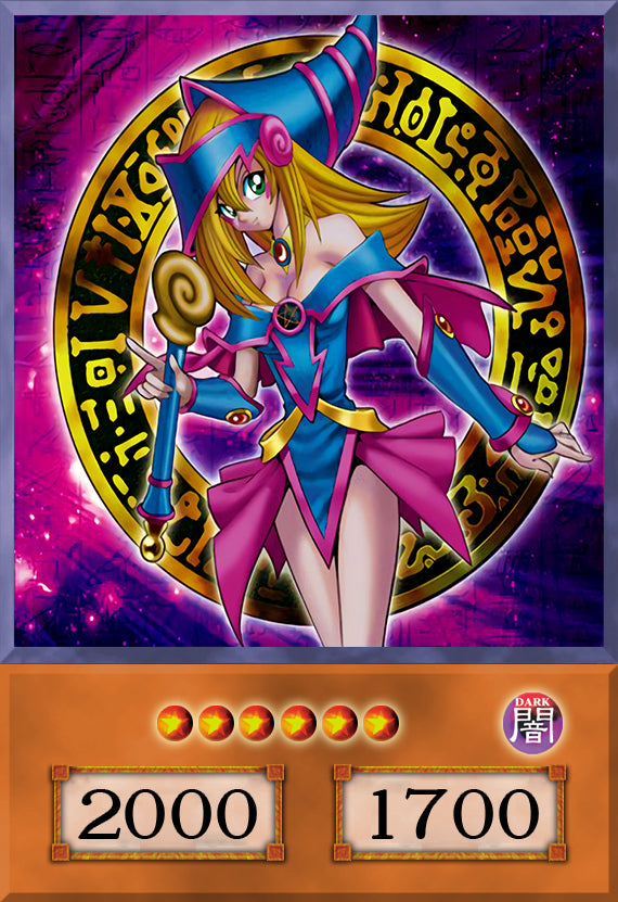 Dark Magician Girl Set #2 (Anime Art) - 8 cards set - Yugioh Orica