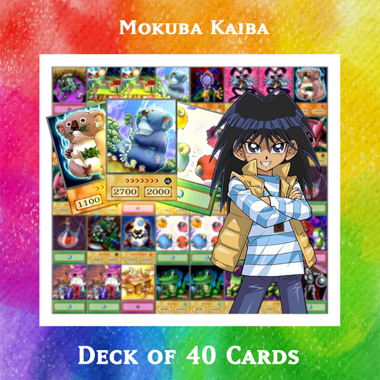 Mokuba Kaiba deck of 40 anime cards - Yugioh Orica