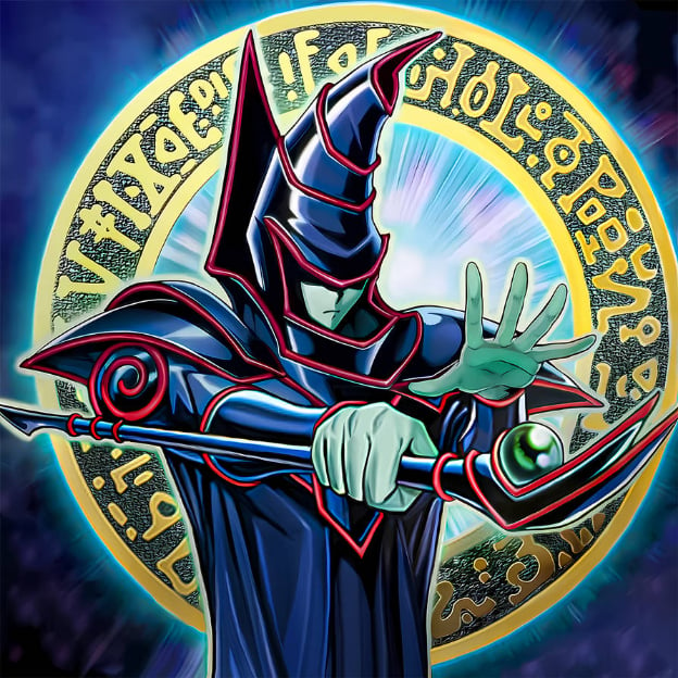 Dark Magician (Set#3) - 4x Holo Magnets