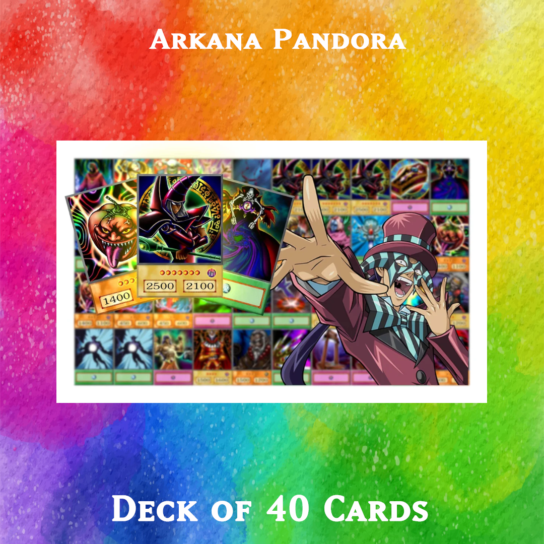 Arkana Pandora deck of 40 anime cards - Yugioh Orica