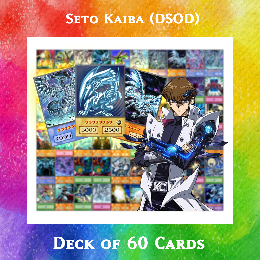 Seto Kaiba (DSOD) deck of 60 anime cards - Yugioh Orica