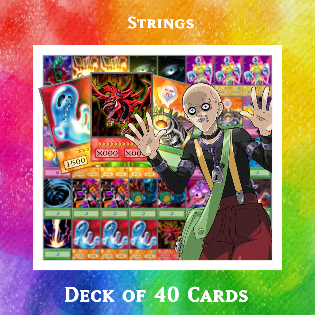 Strings deck of 40 anime cards - Yugioh Orica