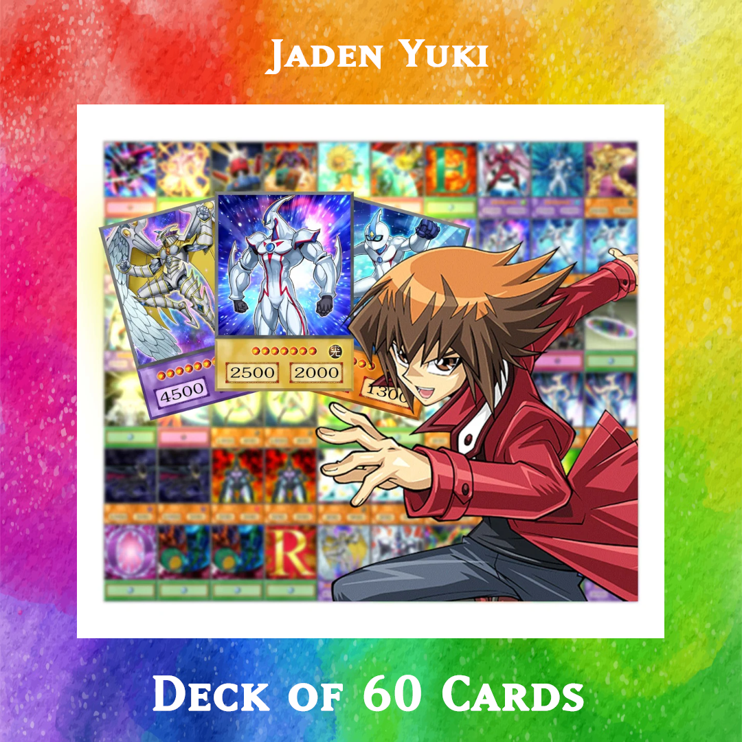 Jaden Yuki (Neos) deck of 60 anime cards - Yugioh Orica