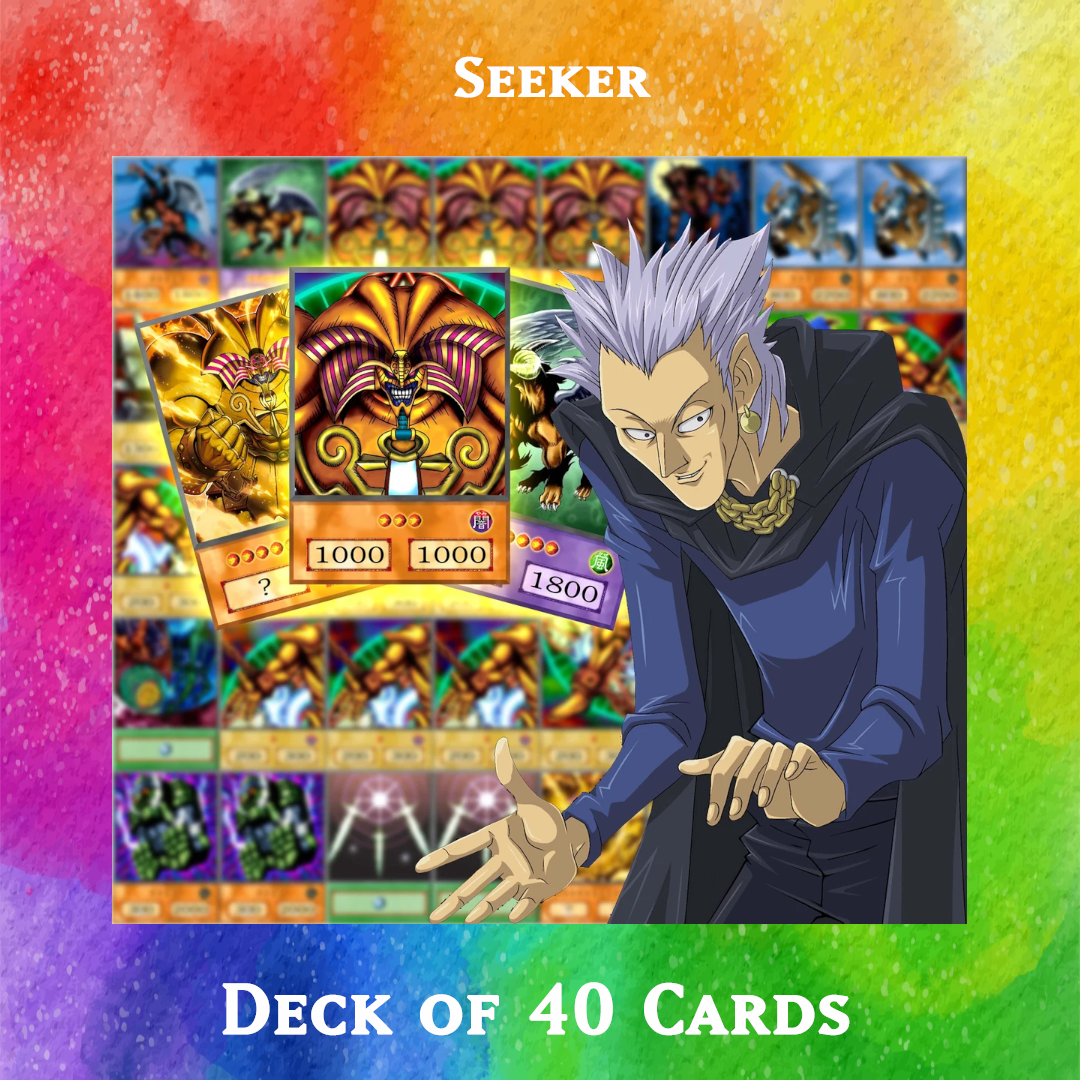 Seeker deck of 40 anime cards - Yugioh Orica