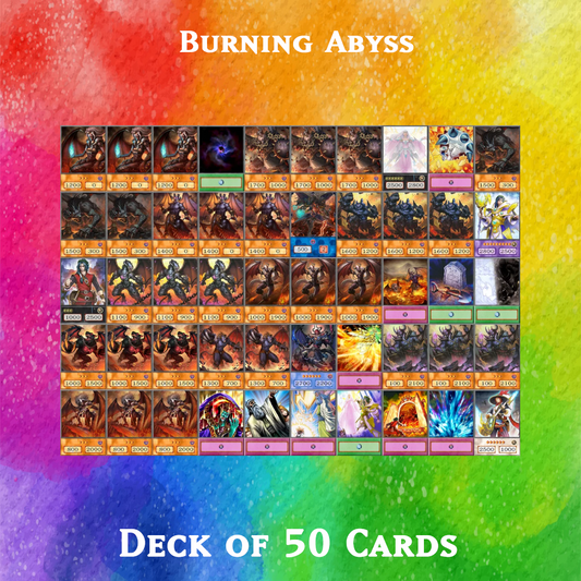 Burning Abyss - 50 cards