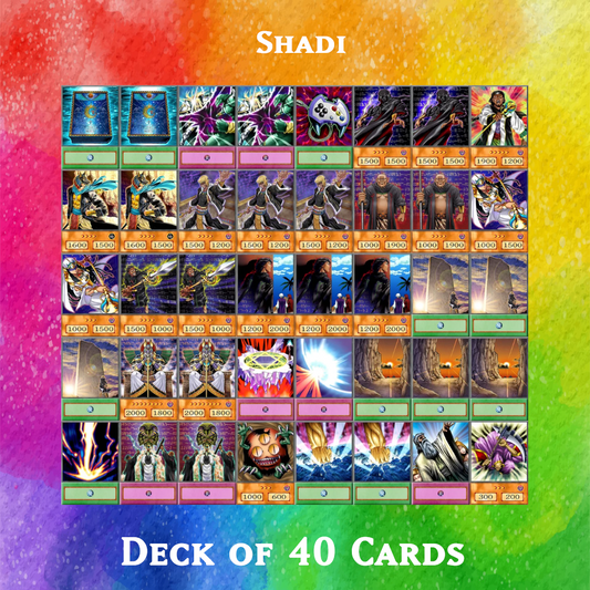 Shadi - 40 cards