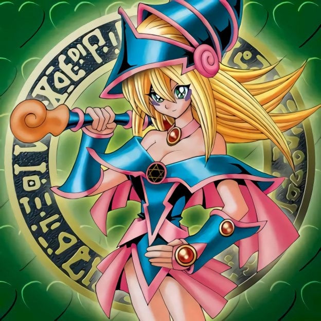 Dark Magician Girl (Set#2) - 4x Holo Magnets