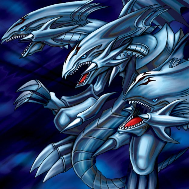 Blue-Eyes White Dragon (Set#3) - 4x Holo Magnets