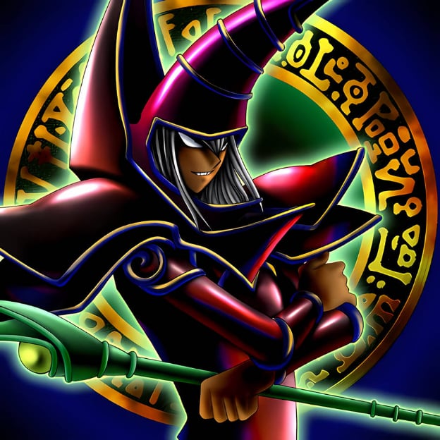 Dark Magician (Set#1) - 4x Holo Magnets