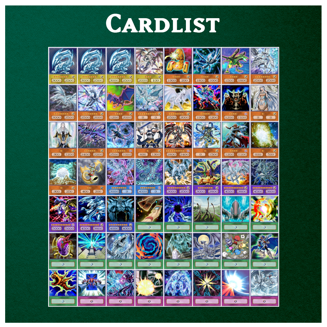Seto Kaiba (DSOD) - 56 cards deck
