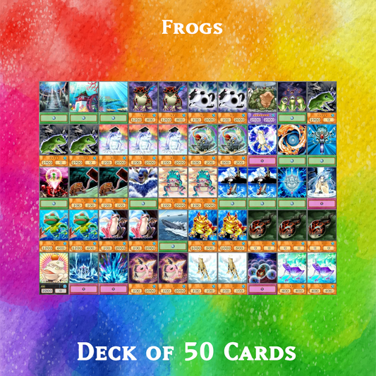 Frogs - 50 cards