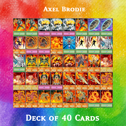 Alex Brodie - 40 cards