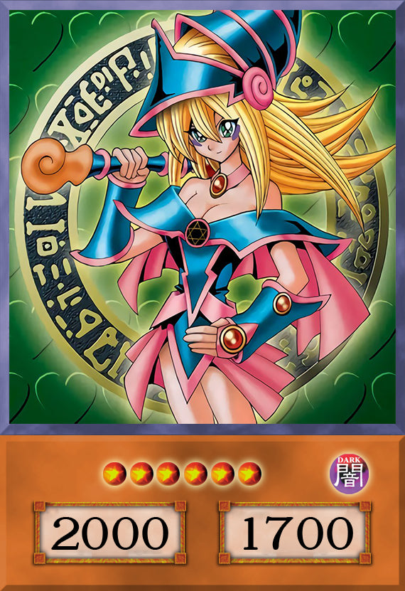 Dark Magician Girl Set #2 (Anime Art) - 8 cards set - Yugioh Orica