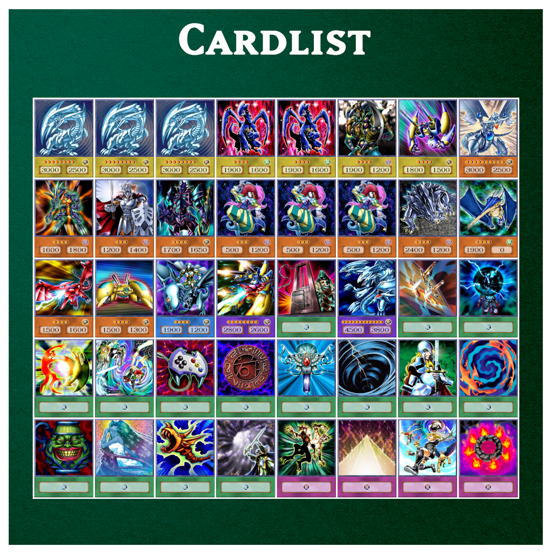 Seto Kaiba (Pyramid of Light) - 40 cards deck