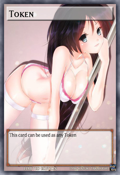 Set #05 Adult Sexy Cards/Tokens Anime Girls- Yugioh Orica