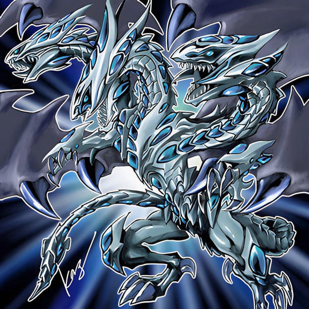 Blue-Eyes White Dragon (Set#3) - 4x Holo Magnets