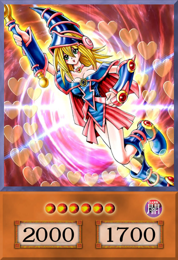 Dark Magician Girl Set #2 (Anime Art) - 8 cards set - Yugioh Orica