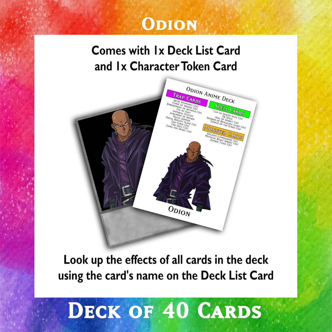 yugioh odion deck Yugioh Orica