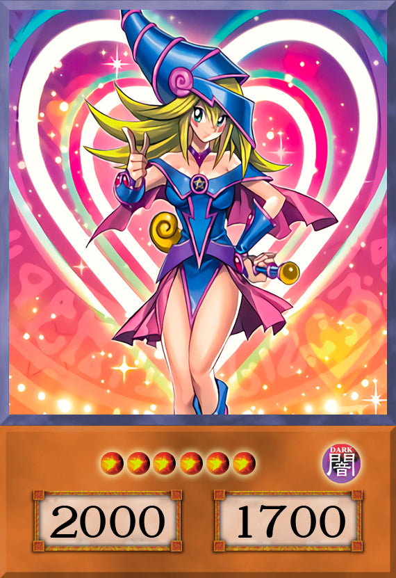 Dark Magician Girl Set #2 (Anime Art) - 8 cards set - Yugioh Orica