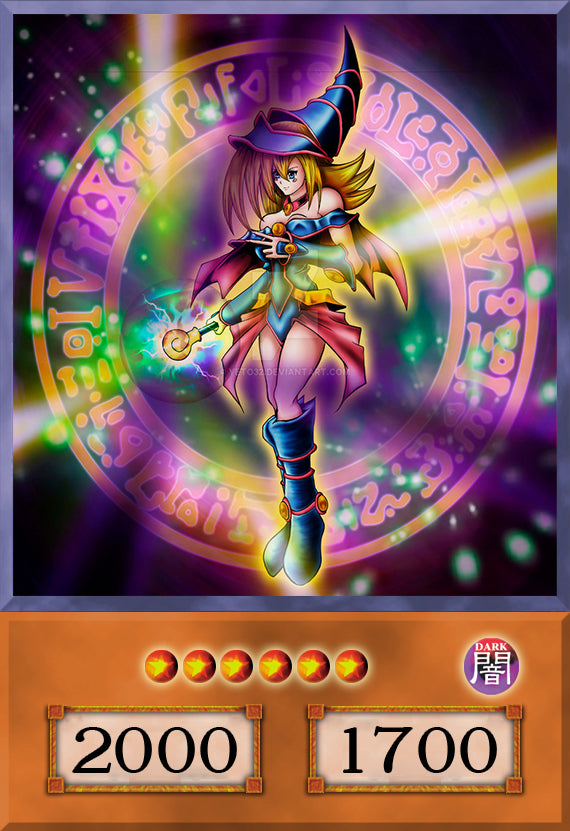 Dark Magician Girl Set #2 (Anime Art) - 8 cards set - Yugioh Orica