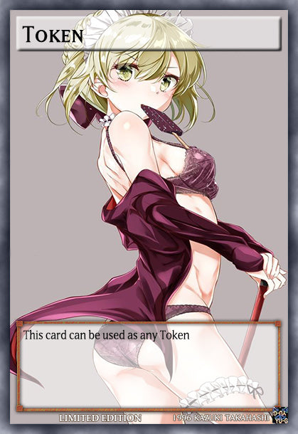 Set #11 Adult Sexy Cards/Tokens Anime Girls- Yugioh Orica