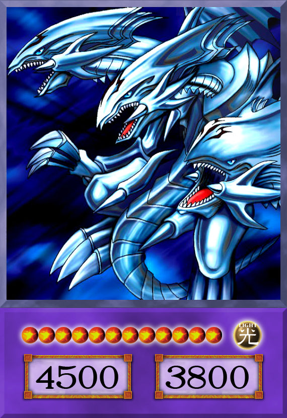 Blue-Eyes White Dragon Set #1 (Anime Art) - 8 cards set - Yugioh Orica