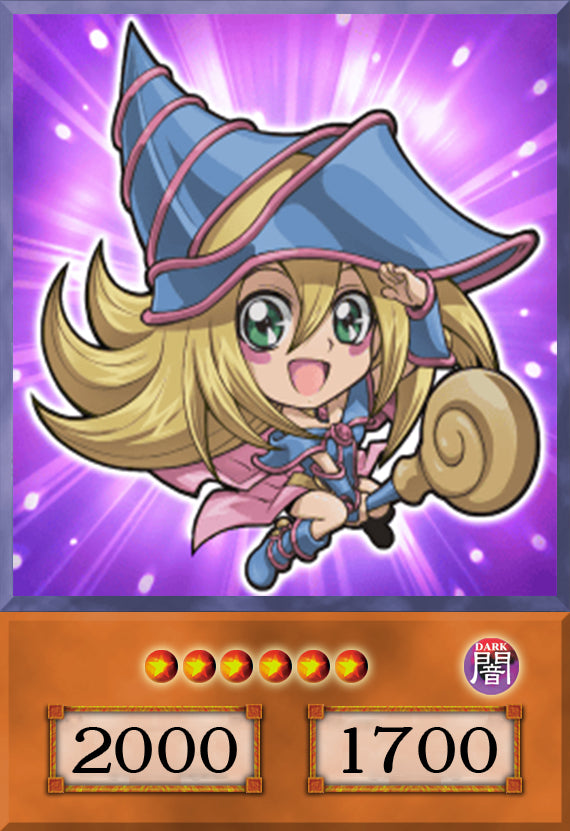 Dark Magician Girl Set #2 (Anime Art) - 8 cards set - Yugioh Orica