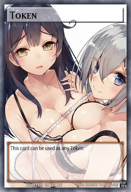 Set #12 Adult Sexy Cards/Tokens Anime Girls- Yugioh Orica