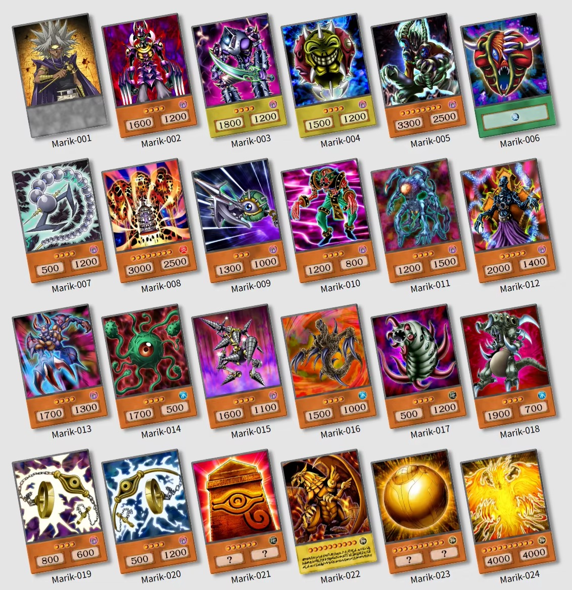 Marik Ishtar - 50 cards