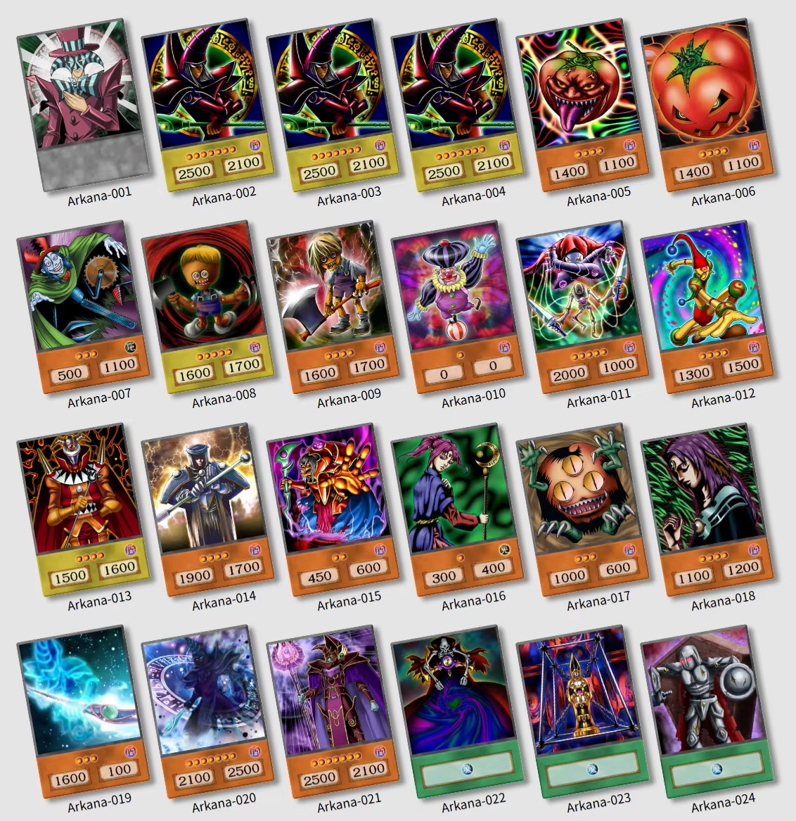 Arkana - 50 cards