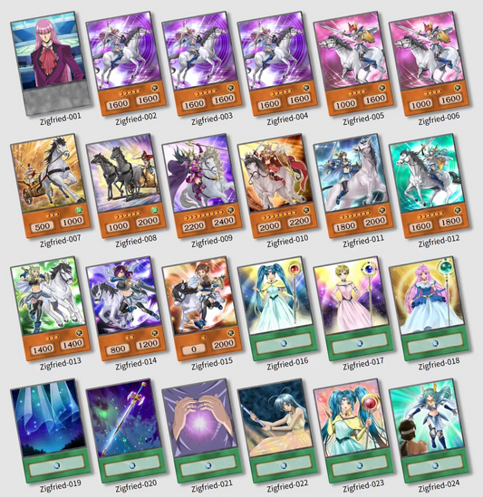 Zigfried von Schroeder - 50 cards