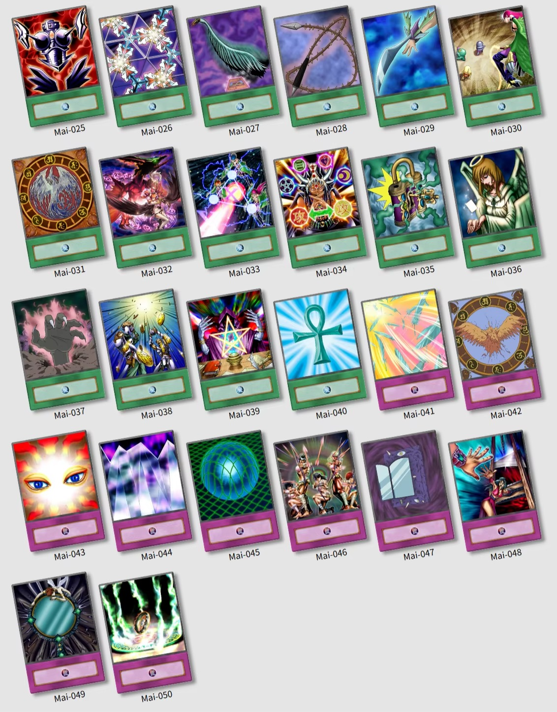 Mai Valentine - 50 cards