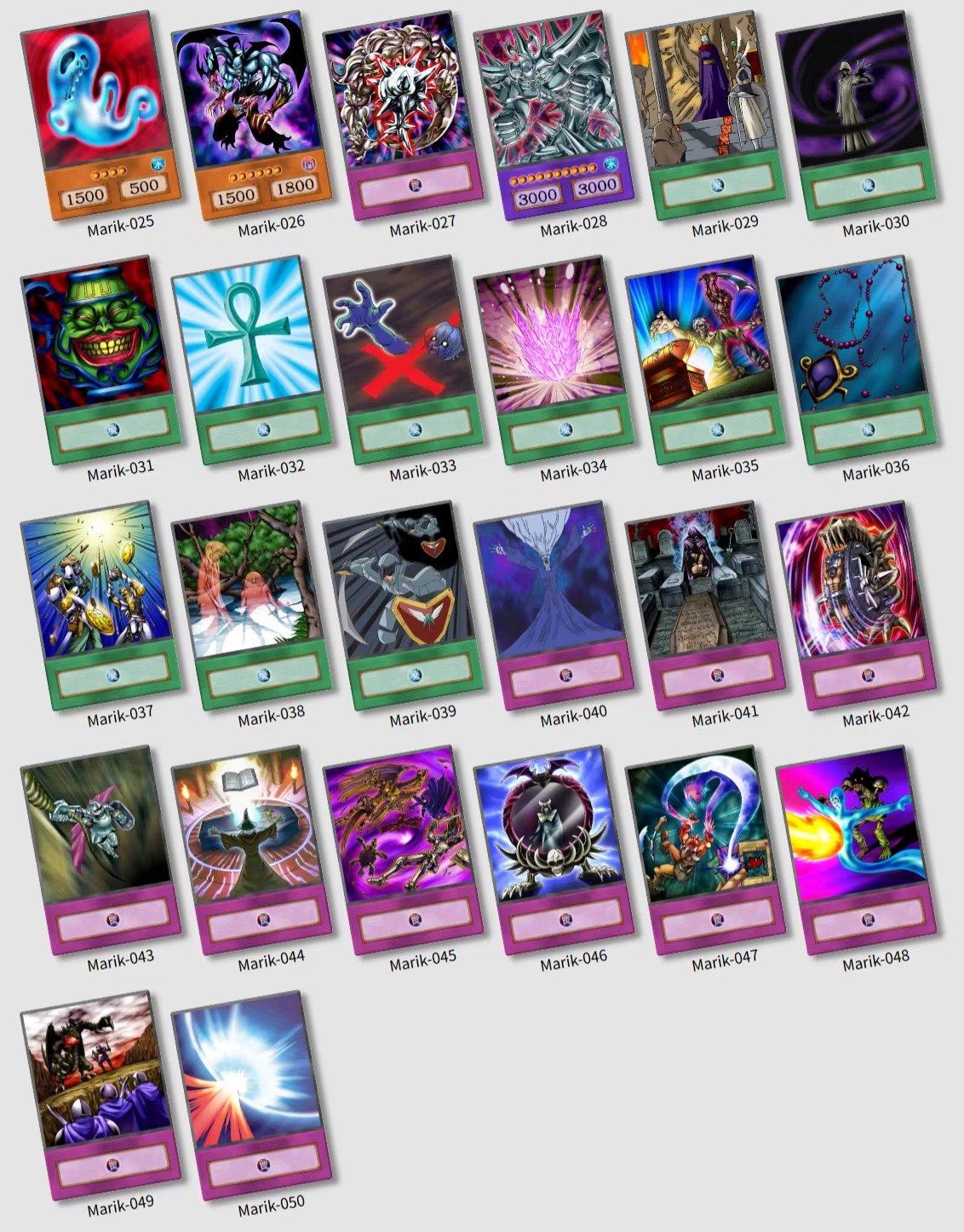 Marik Ishtar - 50 cards