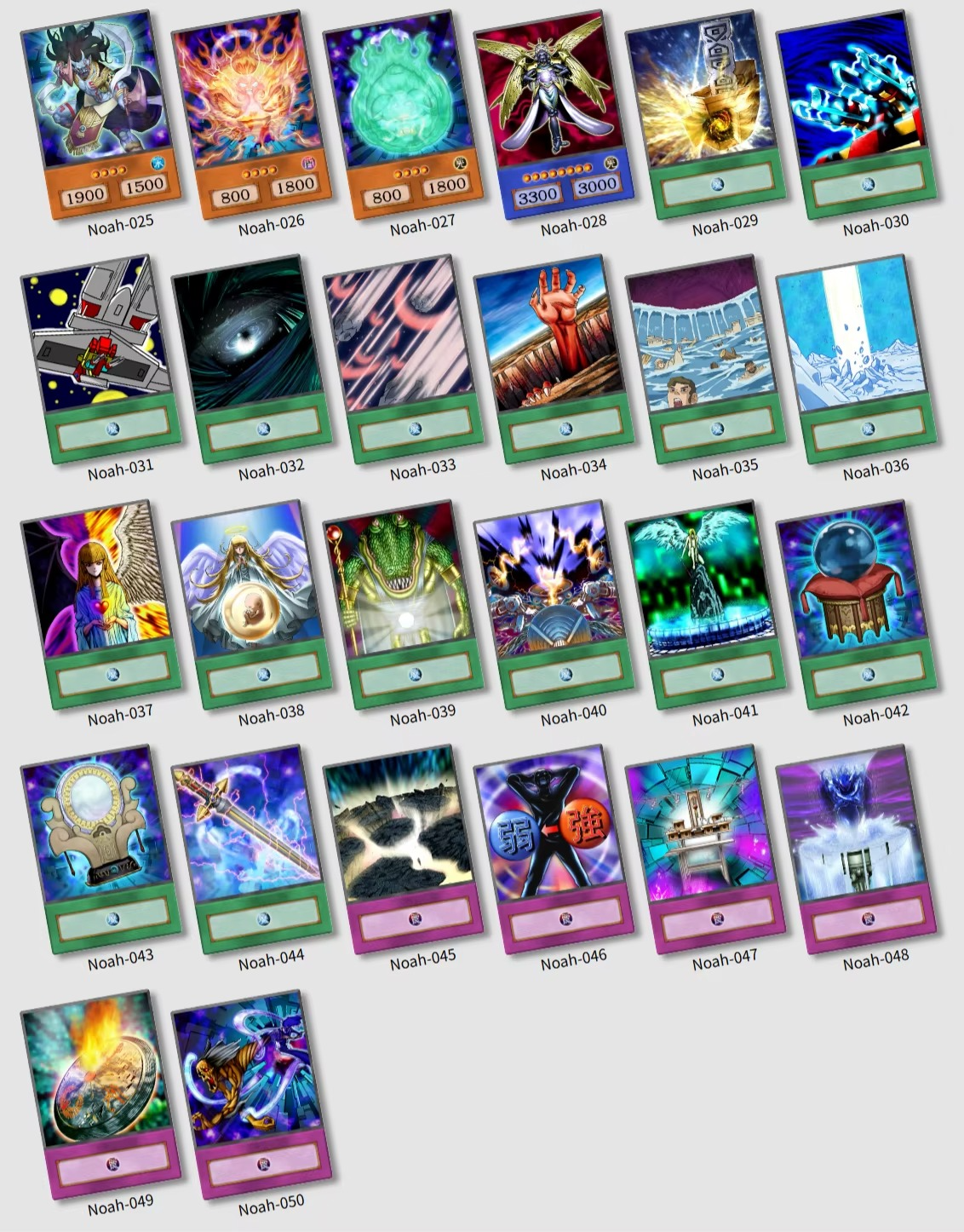 Noah Kaiba - 50 cards