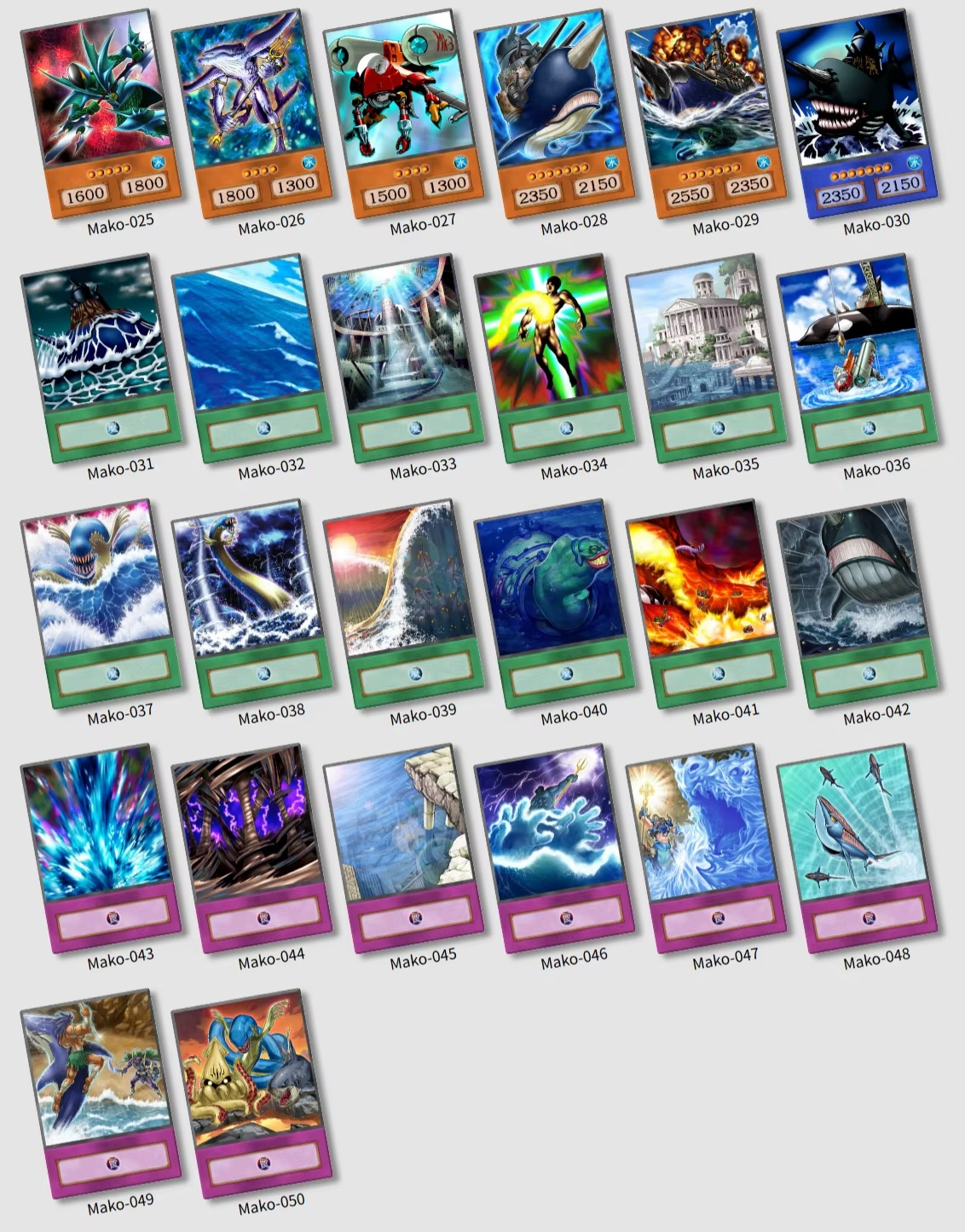 cards in a yugioh deck Yugioh Orica