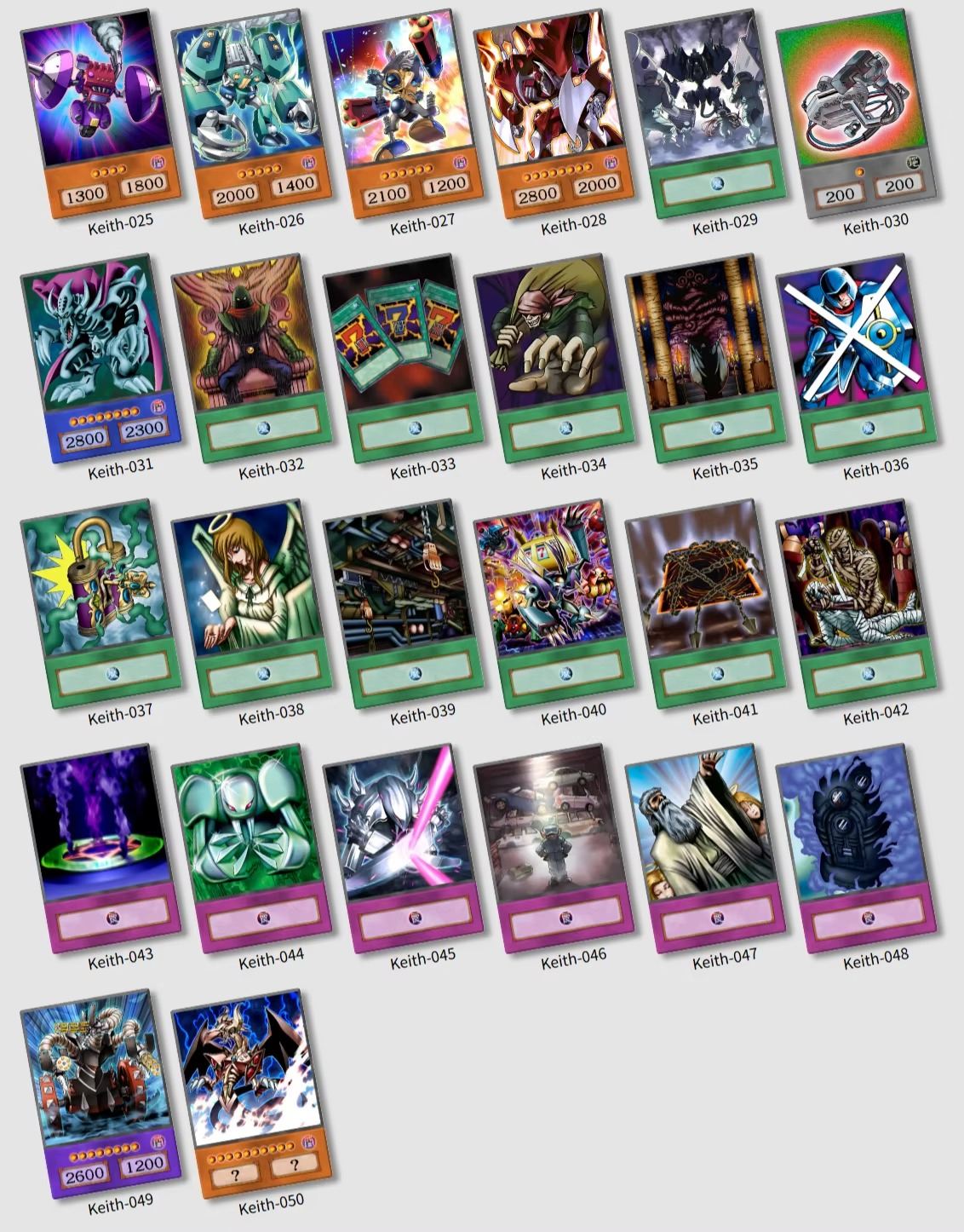 bandit keith deck yugioh Yugioh Orica