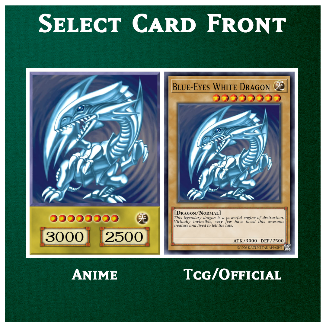 Custom deck - 50 cards